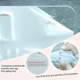 1pc Circle LED Neon Sign Light, Dimmable Acrylic Neon Light Home Decor for Bedroom Game Room Bar Pub for Man Cave Birthday Wedding Party Decoration, Neon Signs For Wall Decor, Car Neon Sign, Bar Neon Sign, Bedroom Lighting, Stylish Lighting, Modern Decor, Bright Illumination, Sleek Design, Decorative Sign, Ambient Lighting, Party Planners, Gamers Setup