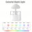 [Rain Cloud Aroma Diffuser] 7-Color Mushroom-Shaped Rain Cloud Aroma Diffuser | Waterfall Night Light with Mist Humidifier, Desk Simulation Water Droplet Sound, USB-Powered (White) - 1pc