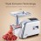 5 In1 Meat Grinder Heavy Duty, 4LB/min, Meat Grinder For Home With Stainless Steel Sausage Stuffer (2 Sizes), Storage Box