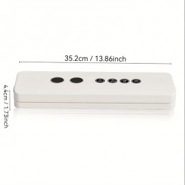 Portable Home Food Vacuum Sealer, Suitable for Both Dry And Wet Sealing, with Long Standby Time And Quick Sealing. It Features a Detachable Sealing Mechanism for Easy Cleaning And Storage.