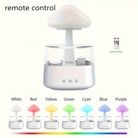 Hailong Palace USB-Powered Humidifier & Aromatherapy Diffuser with Color-Changing LED Night Light, Quiet Operation, Compact Soundwave technology humidifier for Home, Office, Bedroom, Living Room - No Battery Needed, Safe Low Voltage (36V) - Ideal Gift for Better Sleep & Relaxation, Bedroom Moisture Solution, Modern Aesthetic, Durable Construction, Home Users