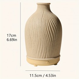 [Soundwave Aroma Diffuser] Soundwave Technology Aroma Diffuser, Handmade Resin Cover | Aroma Humidifier, Compatible with Essential Oil, Auto Shut-Off, Easy-to-Use, USB-Powered, Suitable for Various Room Types, Ideal Gift