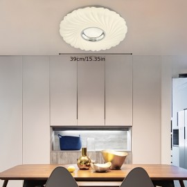 [Ceiling Light] Modern Elegant Minimalist Luxury Rotating Creative Black Golden Silvery Electroplated Acrylic High-Quality Aluminum Round Center Easy Installation Ceiling Light With Three-Color Dimming Suitable For Living Room Bedroom Study Hallway Bar Product Does Not Include Up And Down Switches, Ceiling Light For Living Room/Bedroom, Chandelier For Living Room, Lamp For Bedroom/Living Room/Home, Ceiling Lamps